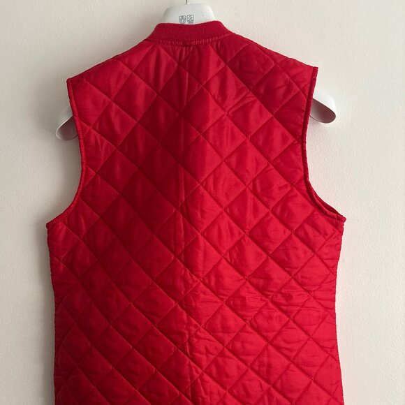 $375 John Partridge Lightweight Red Vest/ Gilet Handmade in England - Medium - Picture 4 of 9